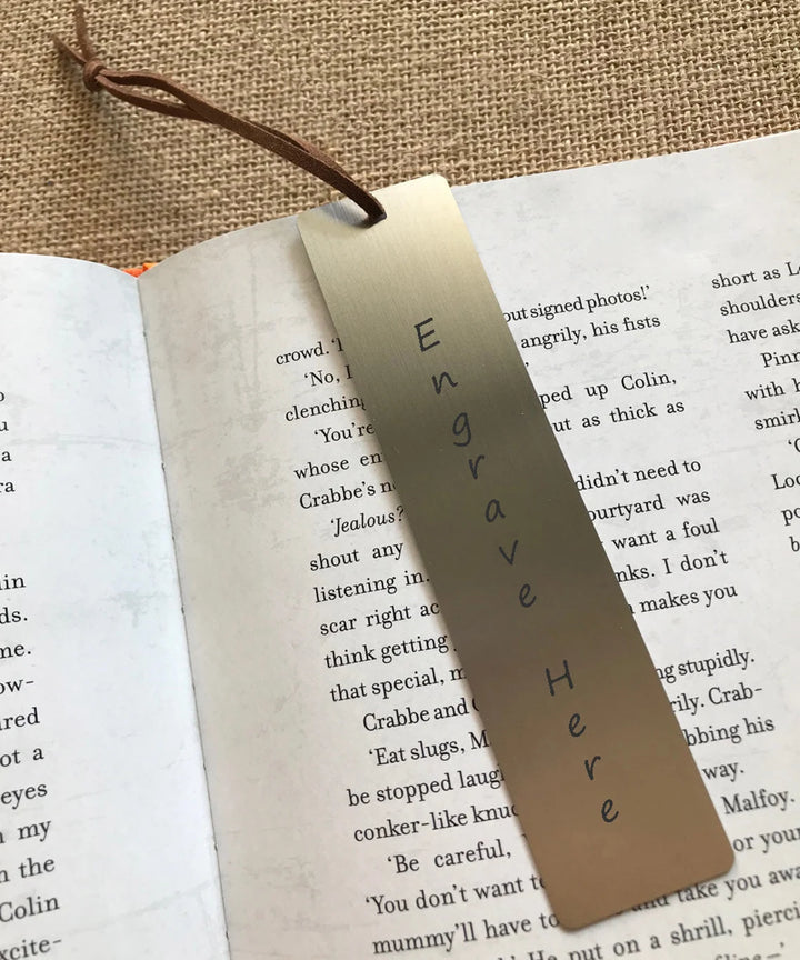 Name Bookmark, Personalized Bookmark, Engraved Bookmark, Custom Bookmark, Graduation Gift, Children Gift, Teacher Gift, Kid Gift