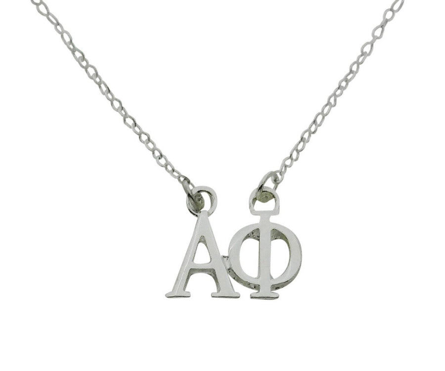 Alpha Phi Floating Sorority Lavalier Necklace - DKGifts.com