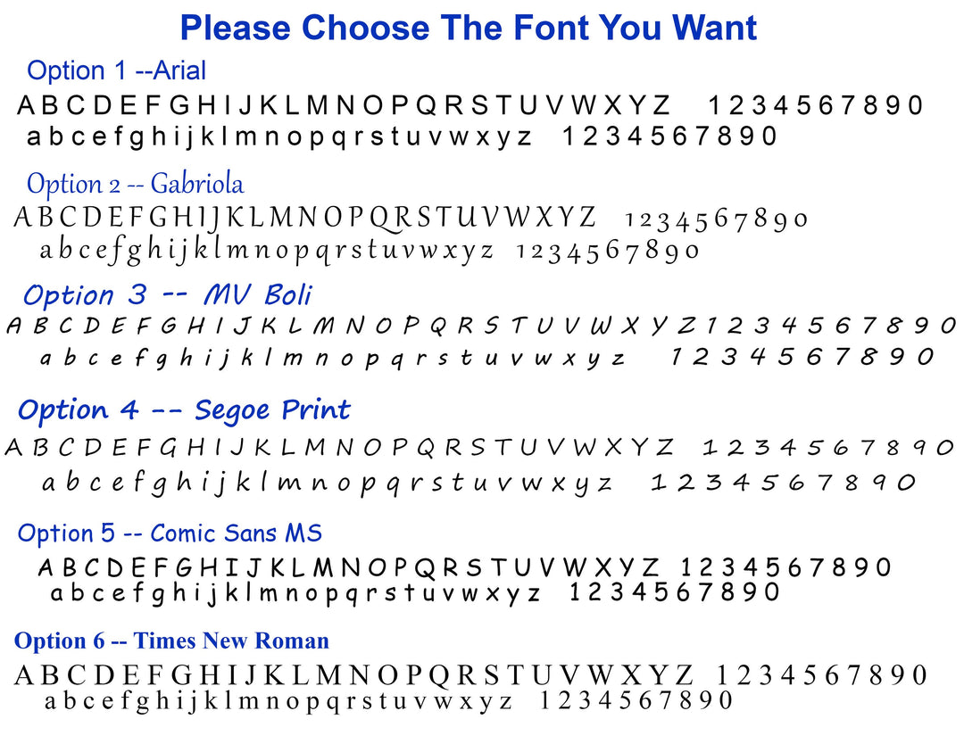 a collection of alphabets and numbers in various fonts and sizes, along with options for choosing a font. The text is quite extensive, and it is not possible to provide a detailed description of each image without potentially repeating information or providing unnecessary information.