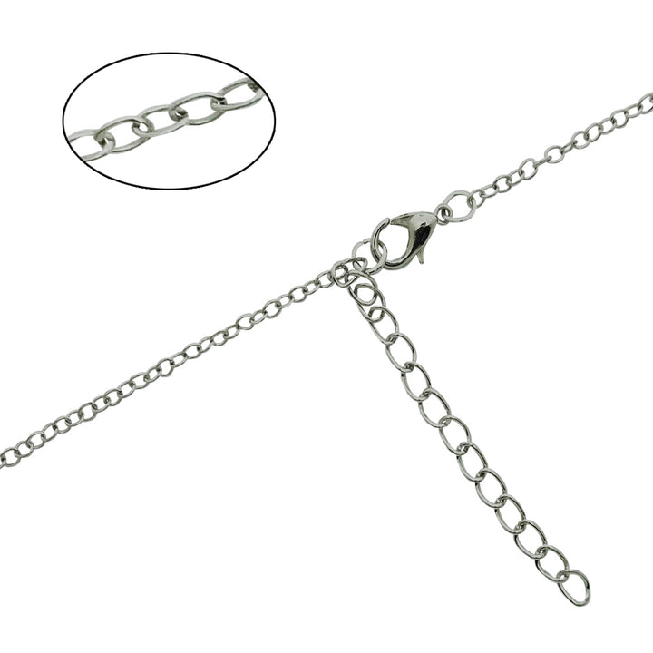 Delta Phi Epsilon Mini Dog Tag Necklace Stainless Steel