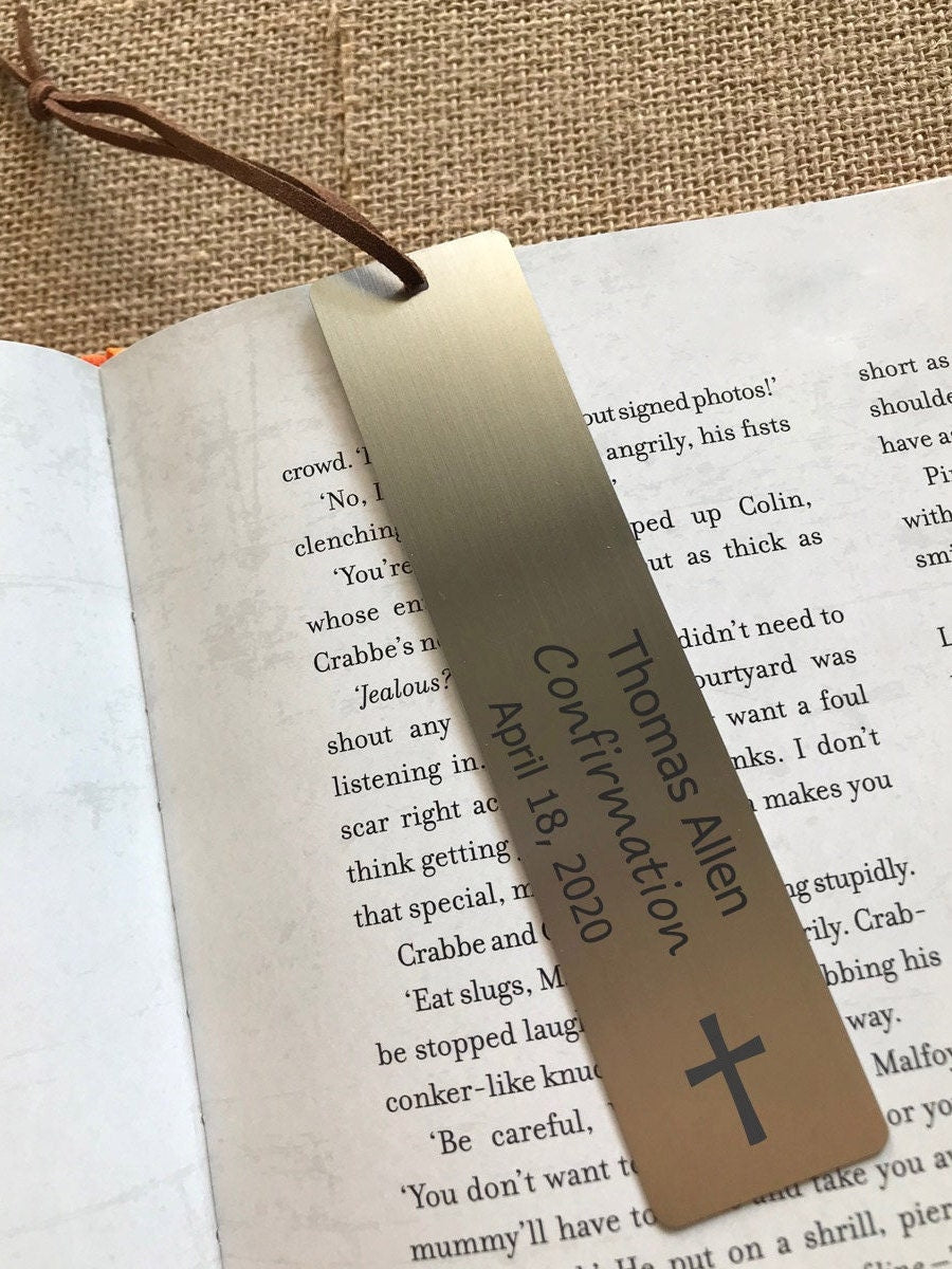 First Communion Gift, Baptism Gift, Personalized Bookmarks, Confirmation gift, Custom Bookmark, Keepsake Date, gift with bible, Hot Seller