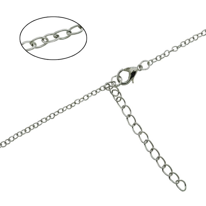 Alpha Xi Delta Dainty Sorority Necklace Stainless Steel