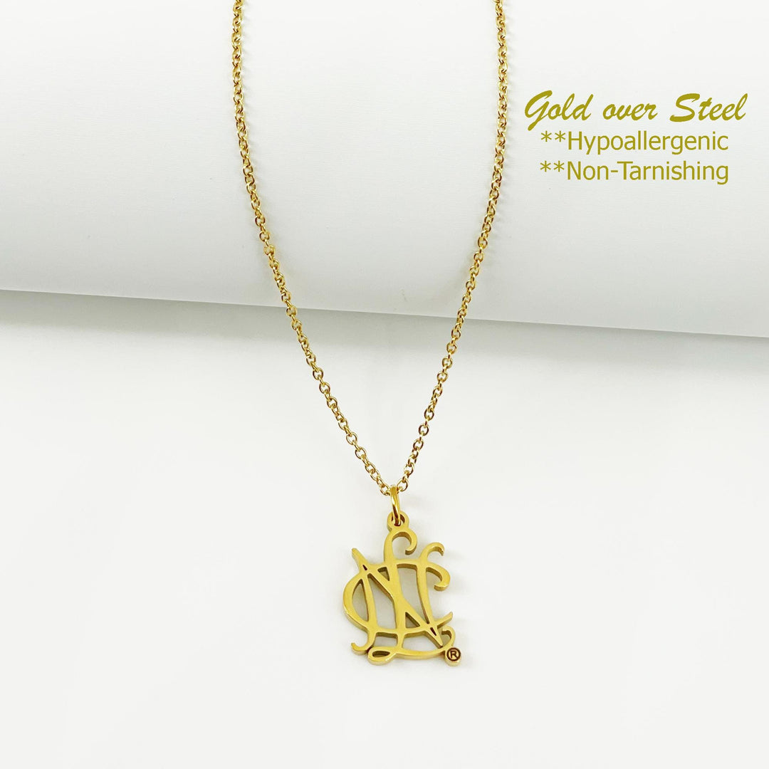 NCL Monogram Pendant Necklace, National Charity League Logo Necklace