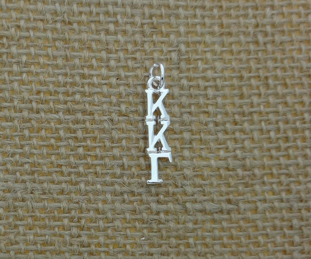 Kappa Kappa Gamma Greek Sorority Lavalier Pendant Drop Charm Chain Necklace