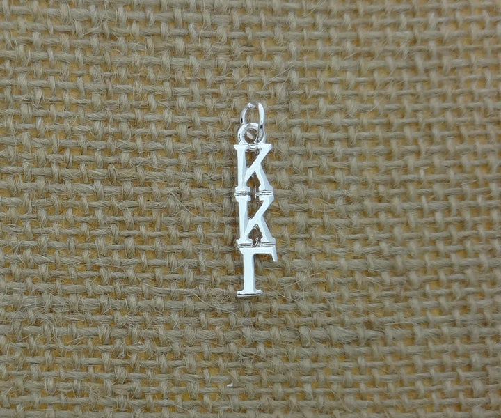 Kappa Kappa Gamma Greek Sorority Lavalier Pendant Drop Charm Chain Necklace