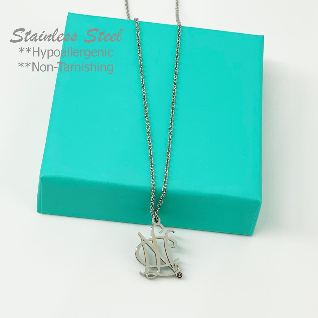 NCL Monogram Pendant Necklace, National Charity League Logo Necklace