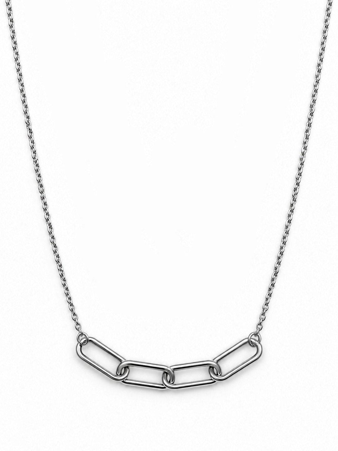 Interlocking Link Friendship Necklace, Bestie Gift, Meaningful Jewelry, Sister Keepsake, Birthday Present, Bond Symbol