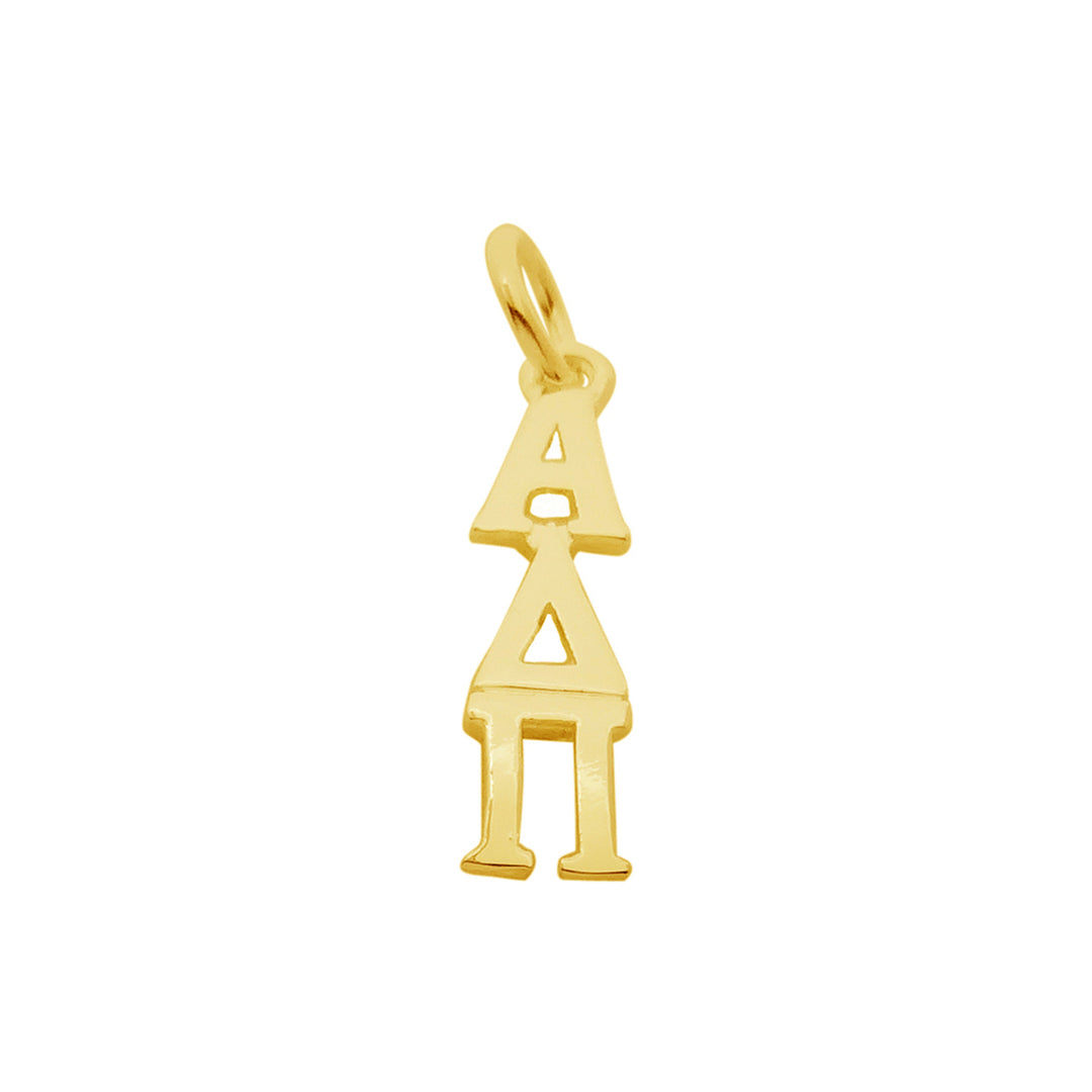 Alpha Delta Pi Sorority Lavalier Necklace Gold Filled