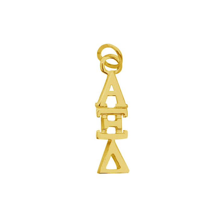 Alpha Xi Delta Sorority Lavalier Necklace Gold Filled