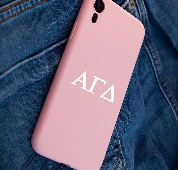 Alpha Gamma Delta Sorority Car Sticker, Decal Letters Only, Laptop Sticker, Rush Week, Alpha Gam, ΑΓΔ, Sorority Sticker