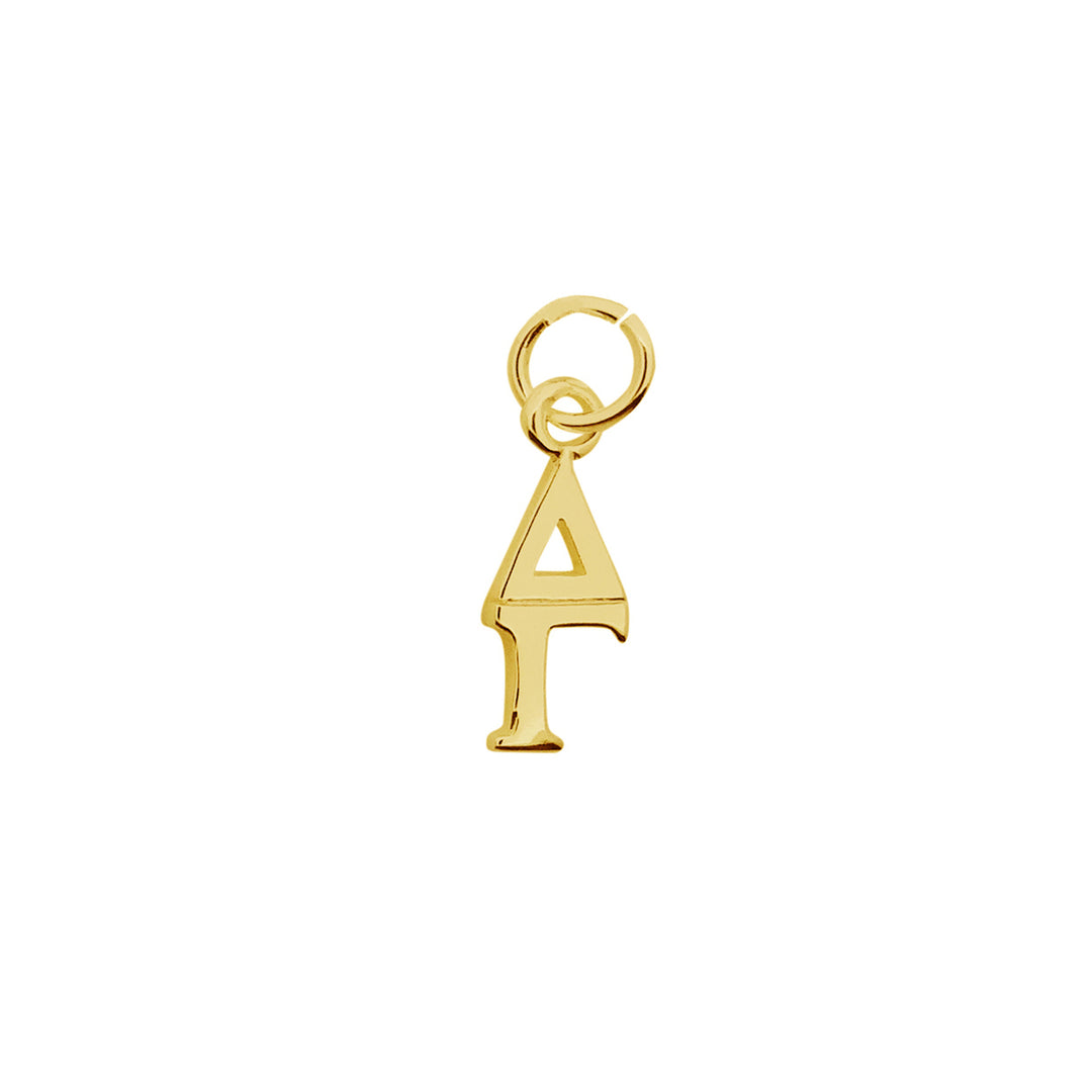 Delta Gamma Sorority Lavalier Necklace Gold Filled