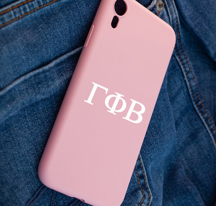 Gamma Phi Beta Sorority Car Sticker, Decal Letters Only, Laptop Sticker, Rush Week, Gamma Phi Gphi GPhiB, Sorority Sticker