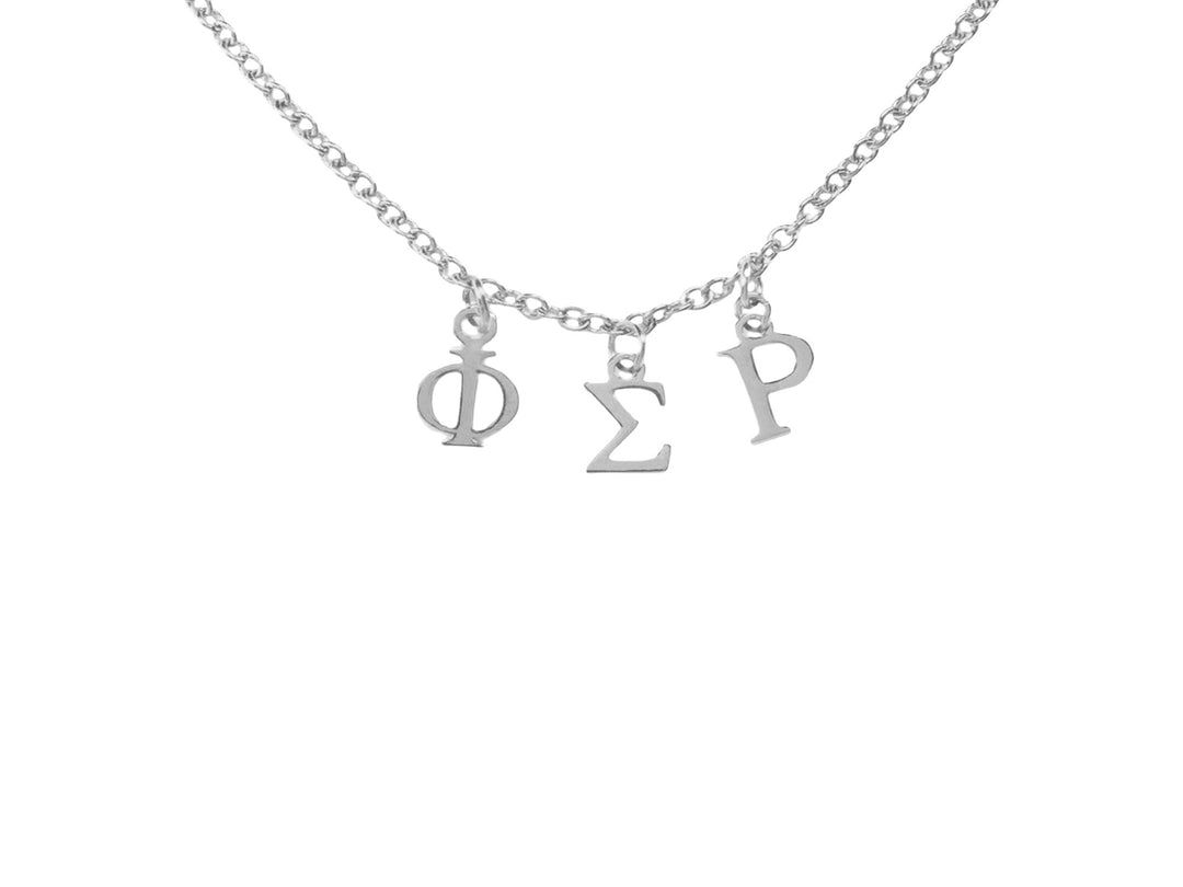 Phi Sigma Rho Choker Dangle Necklace Stainless Steel