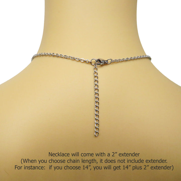 Phi Sigma Rho Sorority Horizontal Bar Necklace