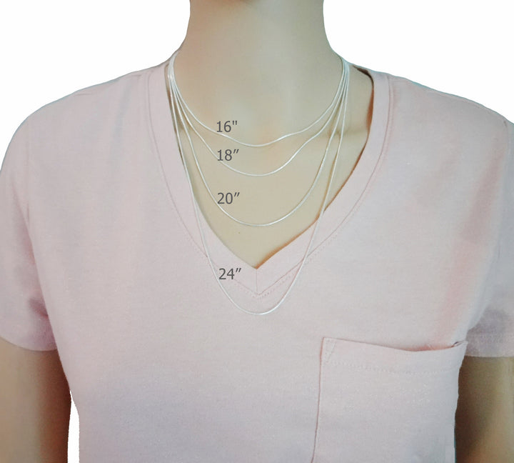 Zeta Tau Alpha Sorority Horizontal Bar Necklace