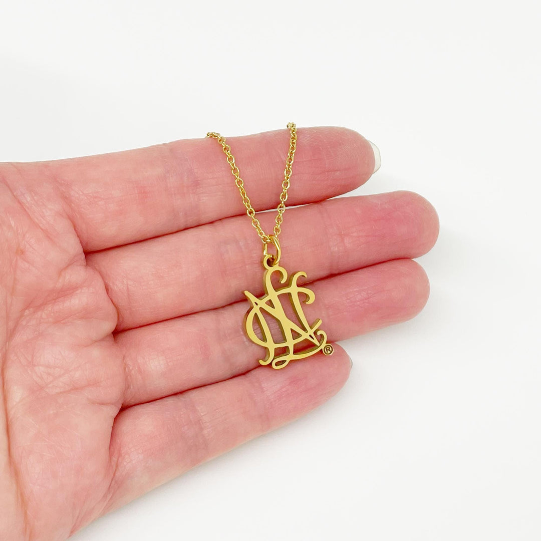 NCL Monogram Pendant Necklace, National Charity League Logo Necklace