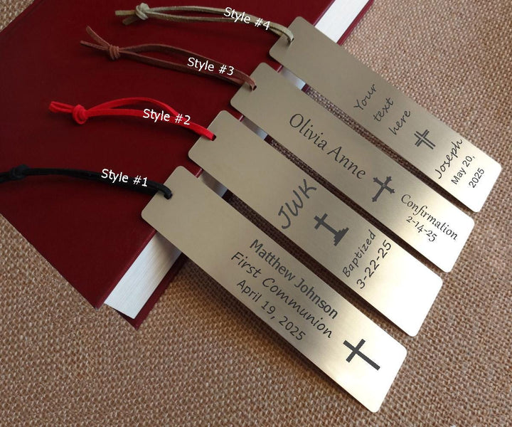 First Communion Gift, Baptism Gift, Personalized Bookmarks, Confirmation gift, Custom Bookmark, Keepsake Date, gift with bible, Hot Seller