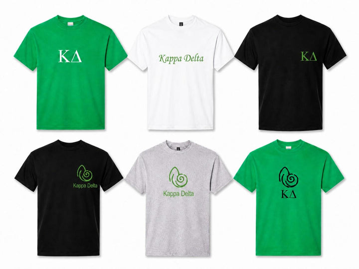 Kappa Delta Tee | ΚΔ Greek Letter Apparel | Bid Day T-Shirt | Recruitment Gift | Big Little Reveal | Sisterhood
