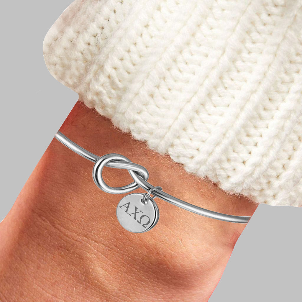 Alpha Chi Omega Sorority Bracelet Bangle, Sorority Jewelry, Sorority Cuff, Sorority Gift, Sorority Little Big Gift Idea