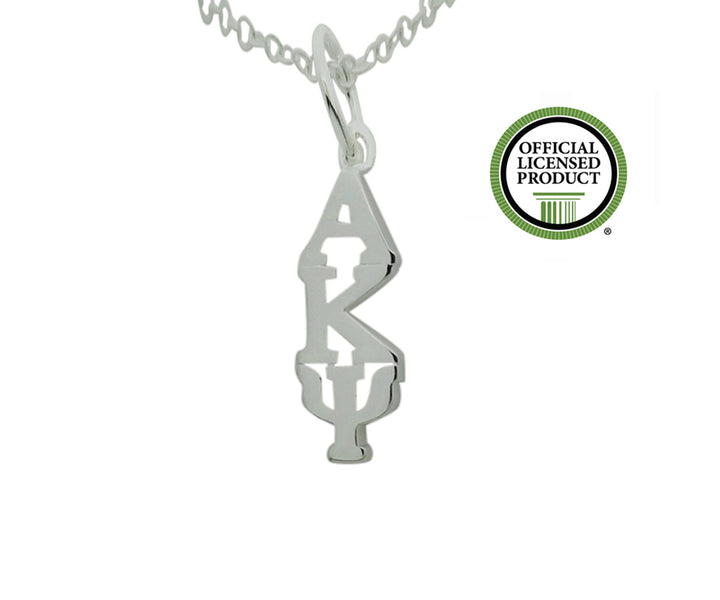 Alpha Kappa Psi Greek Sorority Lavalier Charm Drop Necklace - DKGifts.com