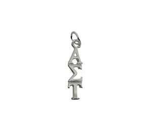 Alpha Sigma Tau Greek Sorority Lavalier Pendant Necklace - DKGifts.com