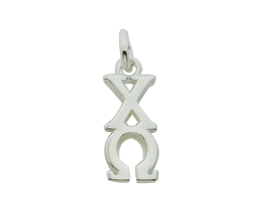 Chi Omega Greek Sorority Lavalier Pendant Necklace - DKGifts.com