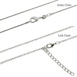 Tri Delta Delta Delta Sorority Lavalier Necklace with Pearl - DKGifts.com