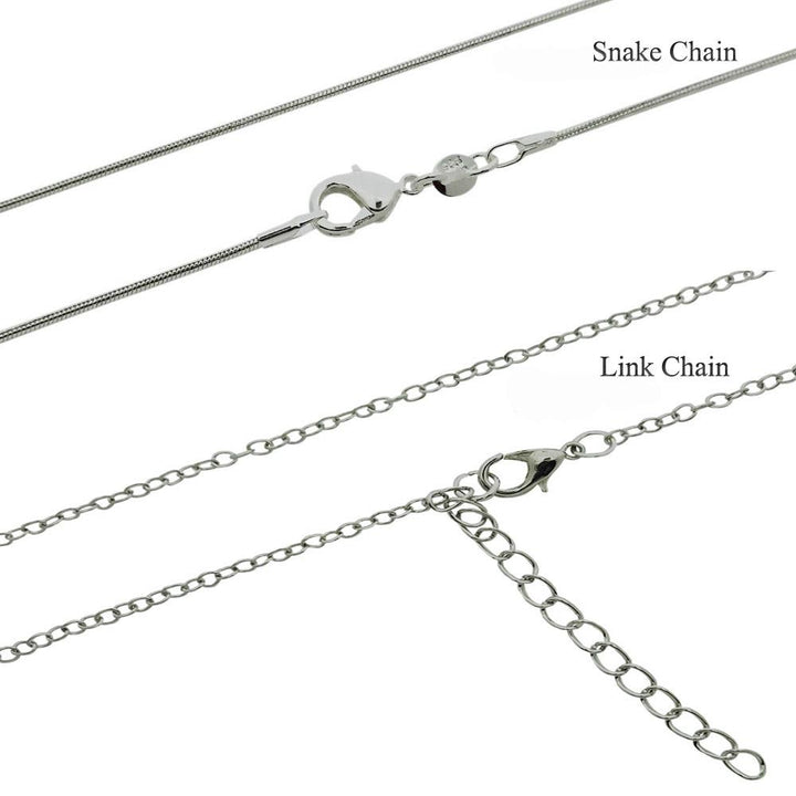 Alpha Phi Sorority Lavalier Necklace with Pearl - DKGifts.com